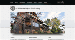 Desktop Screenshot of californiasigmaphi.org